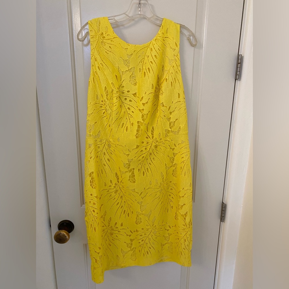 Bright Yellow dress from the RSVP collection from Talbots, size 12.